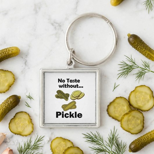 Porte-clés Cornichons Sans Saveur Sans Cornichon