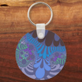 Porte-clés Cornouailles bleu (Recto)