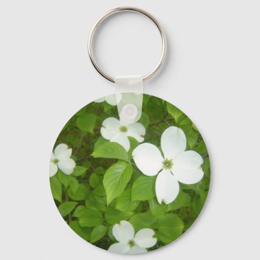 Porte-clés Cornouiller à fleurs arbre (Recto)