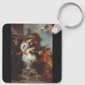 Porte-clés Coronation de Saint Rosalia par Anthony van Dyck (Dos)