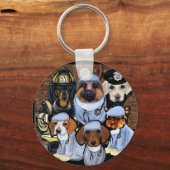 PORTE-CLÉS CORONAVIRUS (Recto)