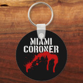 Porte-clés Coroner de police de Miami Metro (Recto)