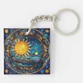Porte-clés Corps céleste Porte - clé (Dos)
