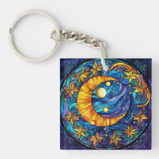 Porte-clés Corps céleste Porte - clé (Devant)