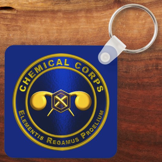 Porte-clés Corps chimique (Verso)