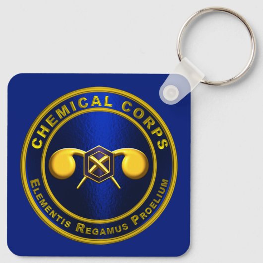 Porte-clés Corps chimique (Dos)