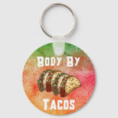 Porte-clés Corps De Tacos - Taco Lover (Verso)
