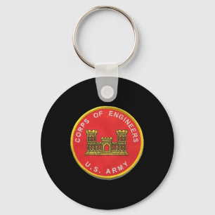 Porte-clés Corps des ingénieurs de l'armée de hockey à fusée