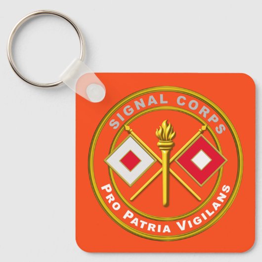 Porte-clés Corps des signaux (Recto)