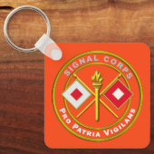 Porte-clés Corps des signaux (Recto)