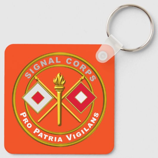 Porte-clés Corps des signaux (Dos)