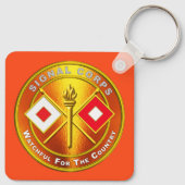 Porte-clés Corps des signaux (Dos)