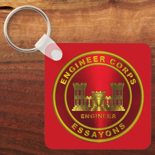 Porte-clés Corps du génie (Recto)