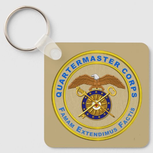 Porte-clés Corps du quartier-maître (Recto)