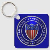 Porte-clés Corps général Adjutant (Recto)