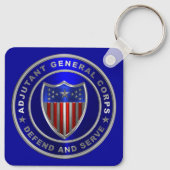 Porte-clés Corps général Adjutant (Dos)