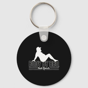 Porte-clés Corps Par Bbq Viande Par Church Byrbecue Daddy Fun
