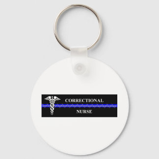 Porte-clés Corrections rectangle de soins infirmiers