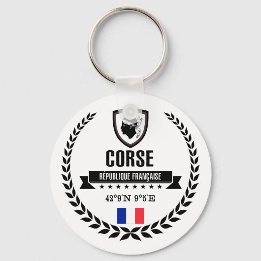 Porte-clés Corse (Recto)