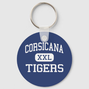 Porte-clés Corsicana - Tigers - Lycée - Corsicana Texas