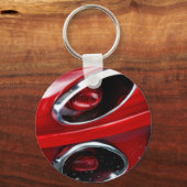 Porte-clés Corvette rouge Stingray (Recto)