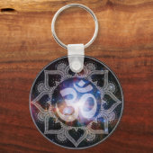 Porte-clés Cosmic Om Mandala Porte - clé (Verso)