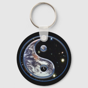 Porte-clés Cosmic Yin Yang