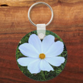 Porte-clés Cosmos blancs (Recto)