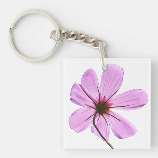 Porte-clés Cosmos roses (Devant)
