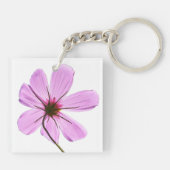 Porte-clés Cosmos roses (Dos)