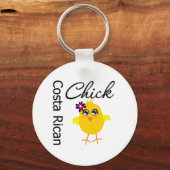 Porte-clés Costa Rica Chick (Recto)