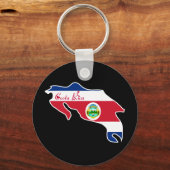 Porte-clés Costa Rica cool (Recto)