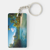 Porte-clés Costa Rica Island Paradise (Dos)