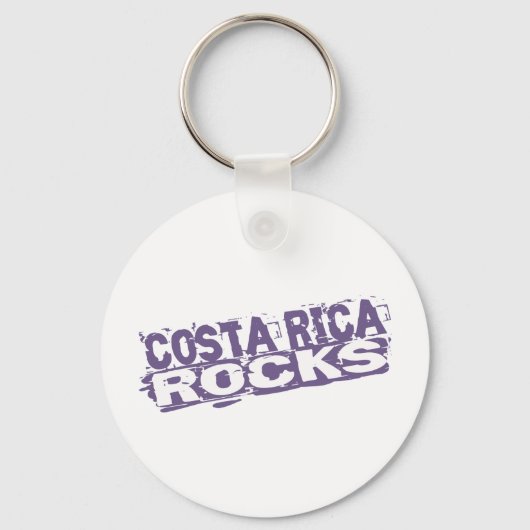 Porte-clés Costa Rica Rocks (Recto)