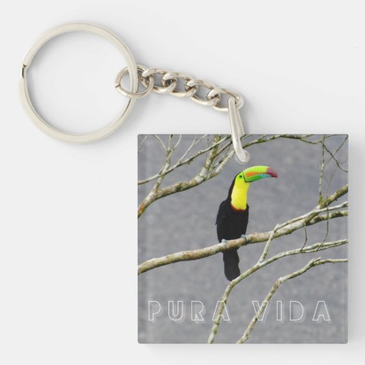 Porte-clés Costa Rica Souvenir Toucan  (Devant)