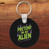 Porte-clés Costume d'alien (Recto)