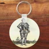Porte-clés Costume d'armure avec fond (Recto)