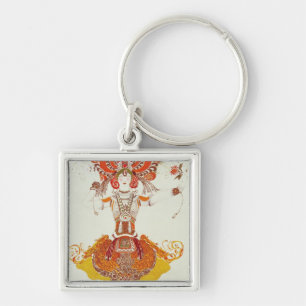 Porte-clés Costume de ballet pour "le Firebird", par