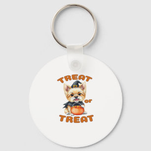 Porte-clés Costume de chien Halloween pour Yorkshire Terrier