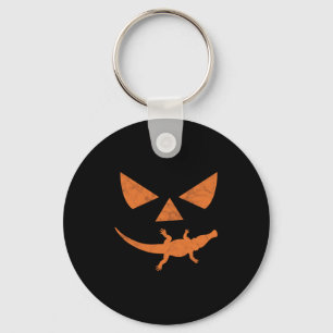 Porte-clés Costume de crocodile citrouille d'Halloween