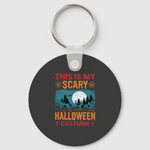 Porte-clés Costume de Halloween Effrayant Drôle Graphique Lun