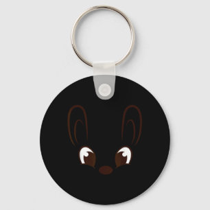 Porte-clés Costume de lapin garçon visage lapin Halloween Pâq