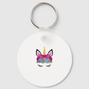 Porte-clés Costume de licorne magique pour l'anniversaire des