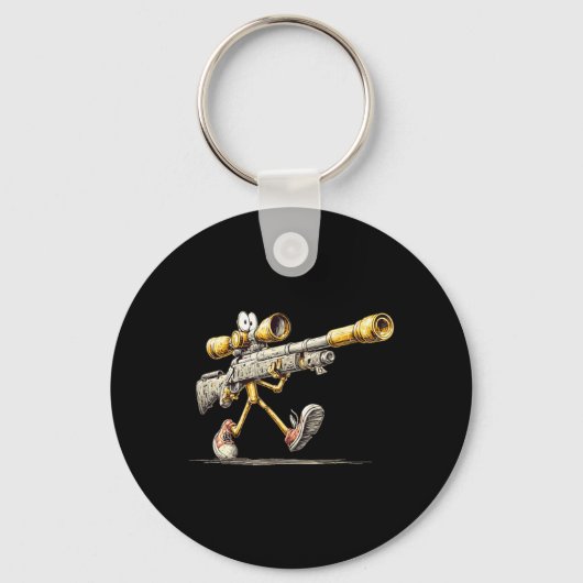 Porte-clés Costume de marche pour amateurs de précision (Recto)
