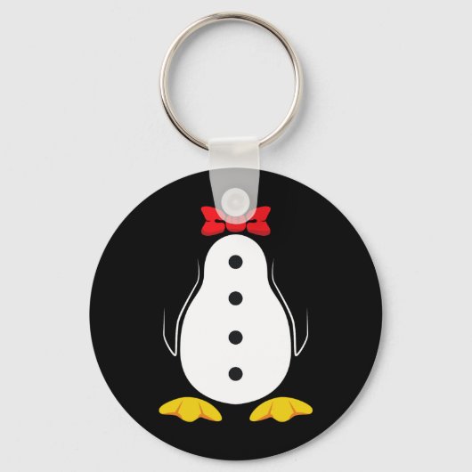 Porte-clés Costume de pingouin Tuxedo cadeau d'Halloween pour (Recto)