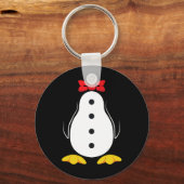 Porte-clés Costume de pingouin Tuxedo cadeau d'Halloween pour (Recto)