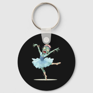 Porte-clés Costume de zombie de ballerine jolie 