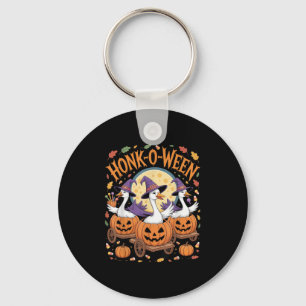 Porte-clés Costume d'Halloween d'oies amusantes pour partie