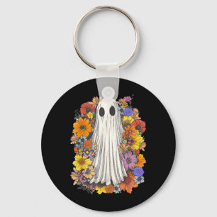 Porte-clés Costume d'Halloween effrayant Fleur fantôme effray
