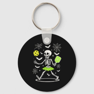 Porte-clés Costume d'Halloween Pickleball, Saison Éffrayante